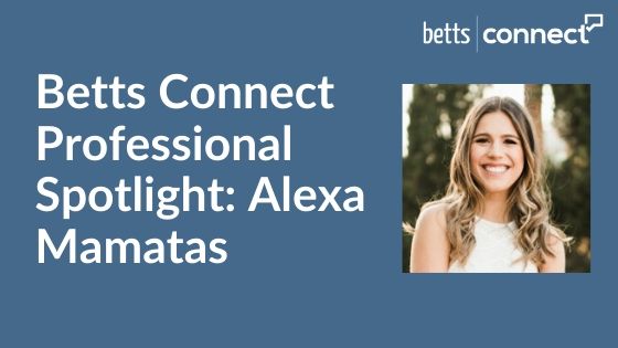 Alexa Mamatas Betts Connect blog header