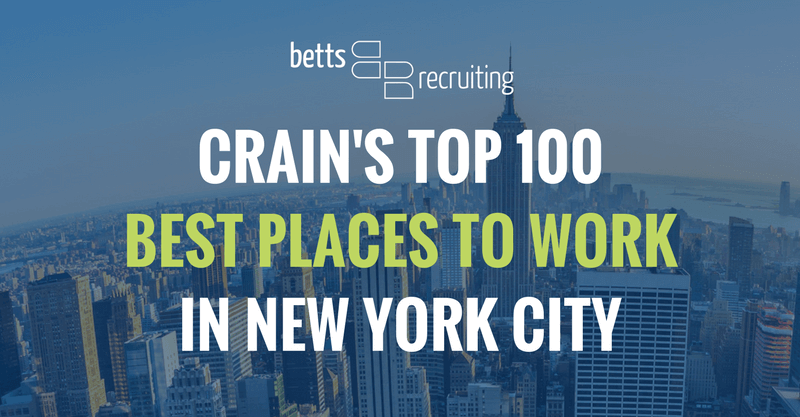 Best Places to Work Crain's New York City