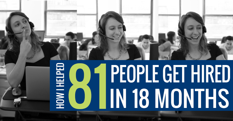 How I helped 81 people Get Hired in sales in 18 Months