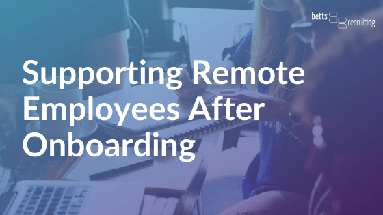 Supporting remote employees after onboarding blog header