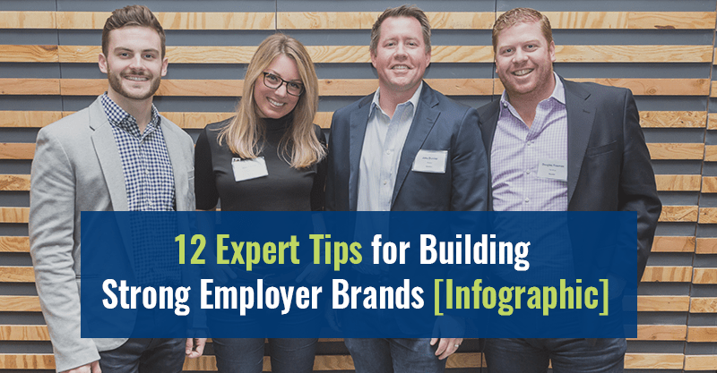 12 Expert Tips for Building Employer Brands - Infographic