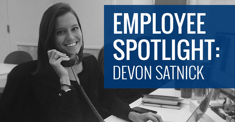 Employee Spotlight: Devon Satnick
