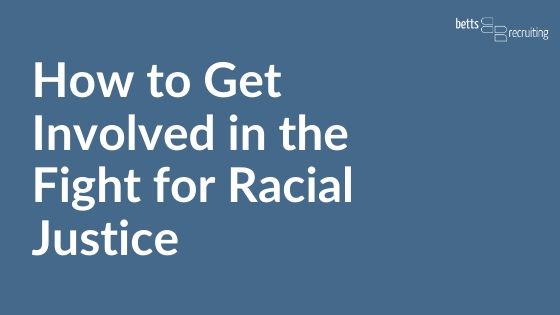 Fight for racial justice blog header