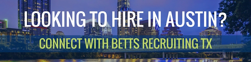 LOOKING TO HIRE IN AUSTIN-
