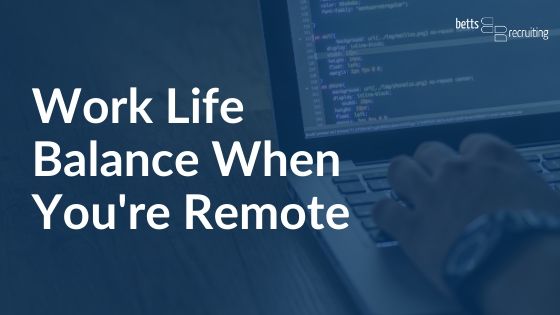 Work Life Balance Go Remote blog header